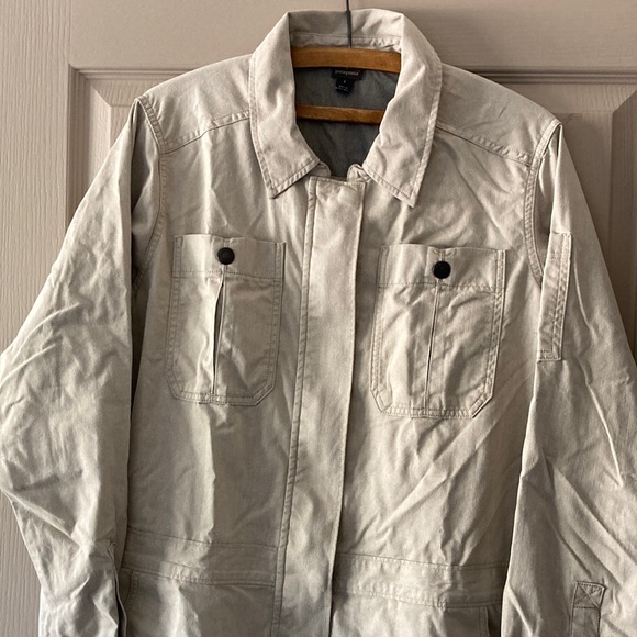 Patagonia Women’s Shop Coveralls in Pumice - Picture 2 of 11